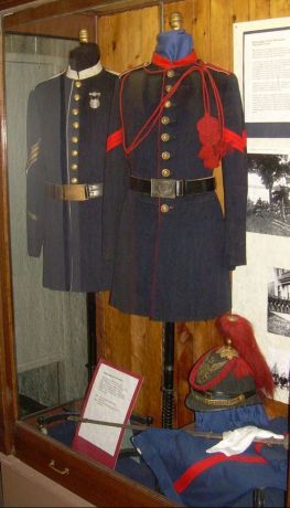 The story of Minnesota's early National Guard is told in the permanent exhibit 