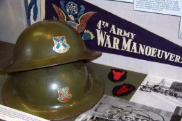 Memorabilia from the 34th Infantry Division.