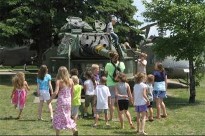 Kids always enjoy our tank turret
