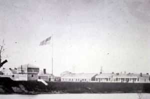 Frontier sentinel: Old Fort Ripley in 1862.