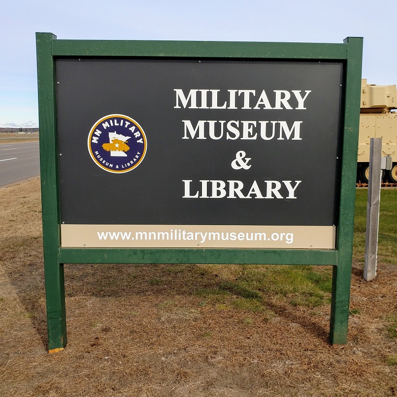 New sign for the museum