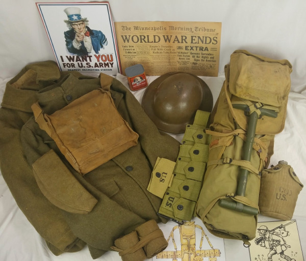 World War I Trunk Contents