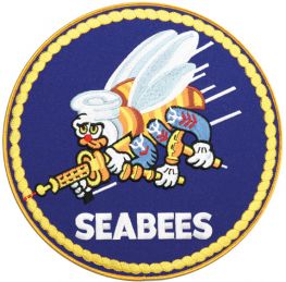 The Seebee name came from CB, for Construction Battalion.