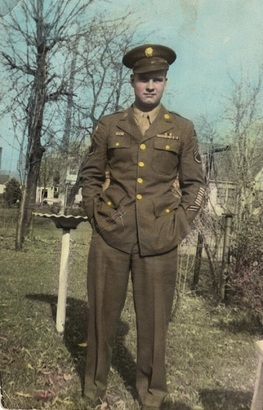 Lee MacDonald in uniform after WWII
