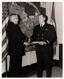 Roger D. Stenzel Promotion to Lieutenant, 1967